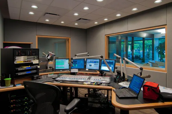 Capitol Broadcasting recording studio by Brett Acoustics