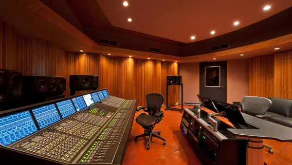 DSC recording studio by Brett Acoustics
