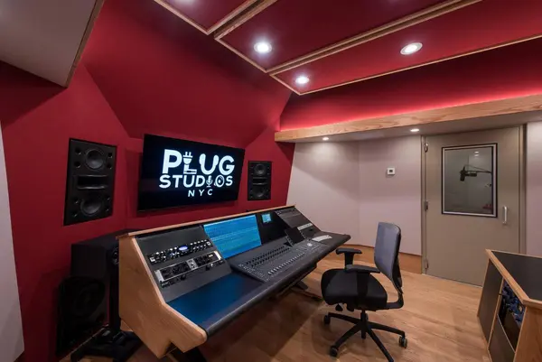 Plug Studios recording studio by Brett Acoustics
